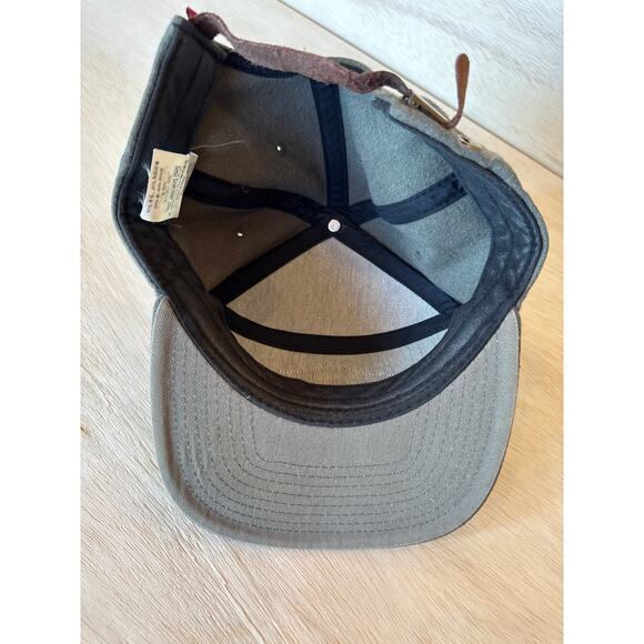 Oakley Moss Green Felt 5 Panel Strapback Hat - Picture 6 of 7